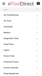 Mobile Screenshot of etooldirect.com